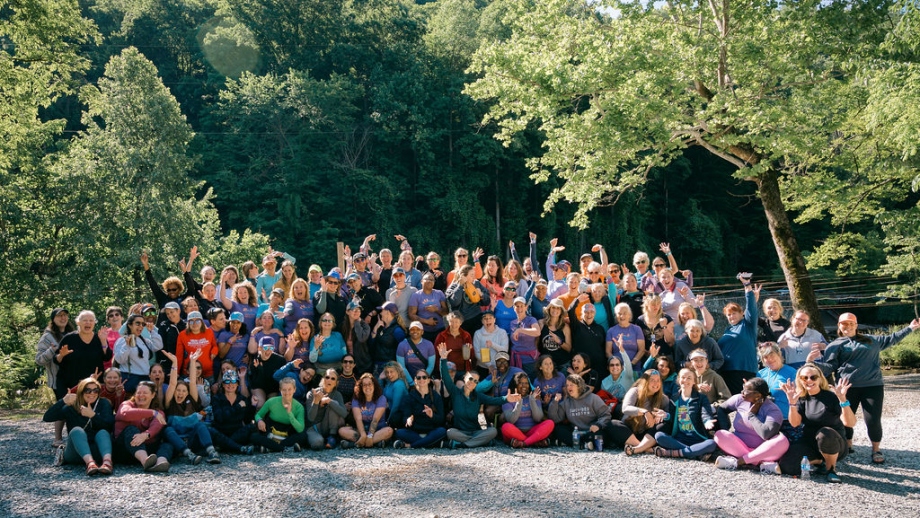 Levesque has spent three decades working to empower women on the water Women's Paddlefest 2024
