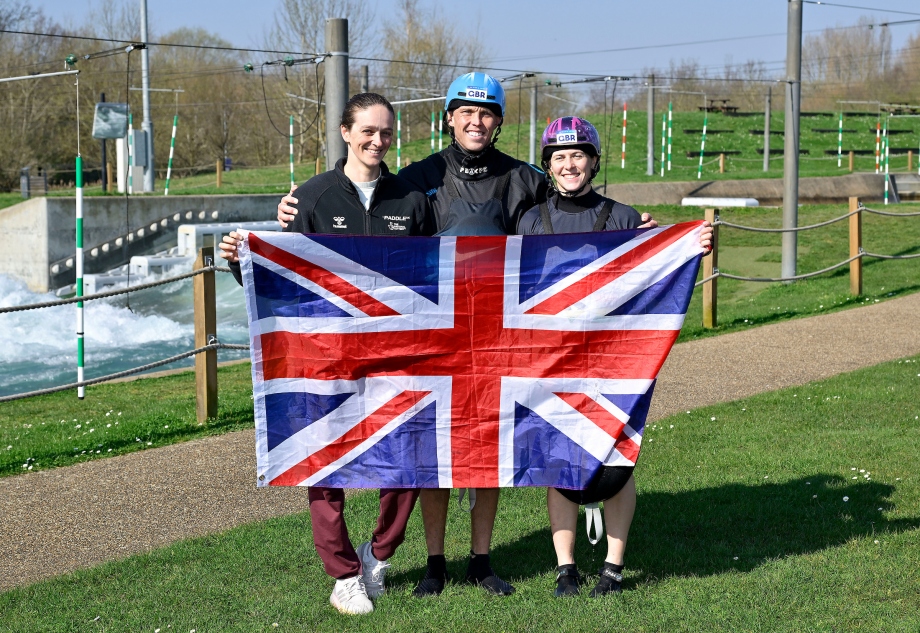 World Champions Olympic medallists Mallory Frankling Joe Clarke 