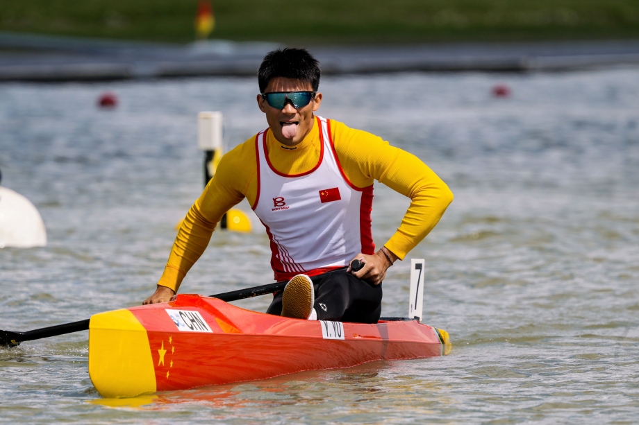 Yuebin Yu China canoe sprint Szeged 2025