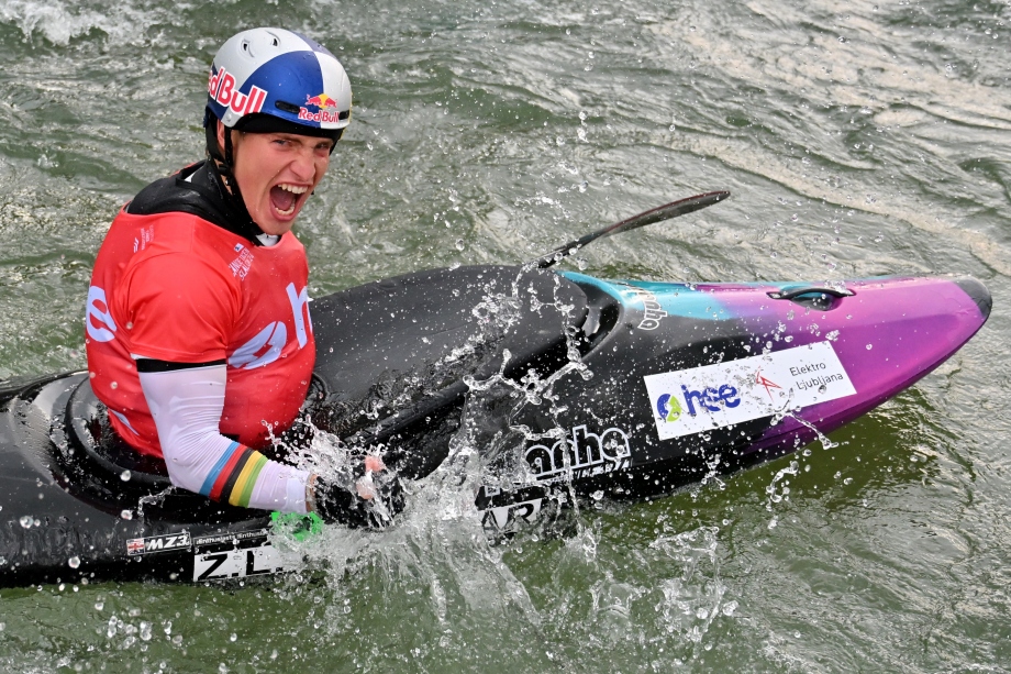 Hocevar put in emotional performance on the water Ziga Lin Hocevar Gold Tacen