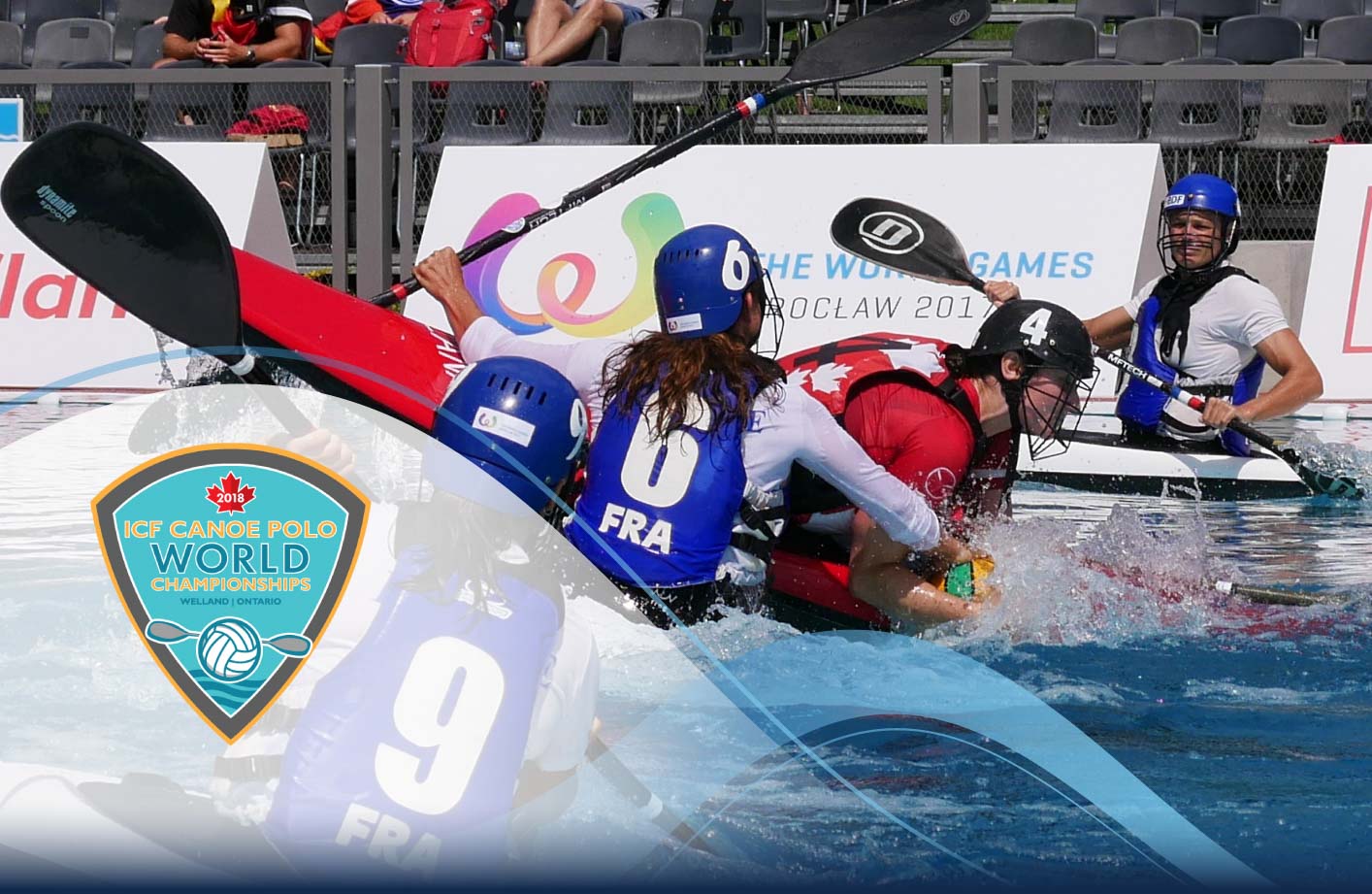 Excitement builds ahead of 2018 Canoe Polo World Championships ICF
